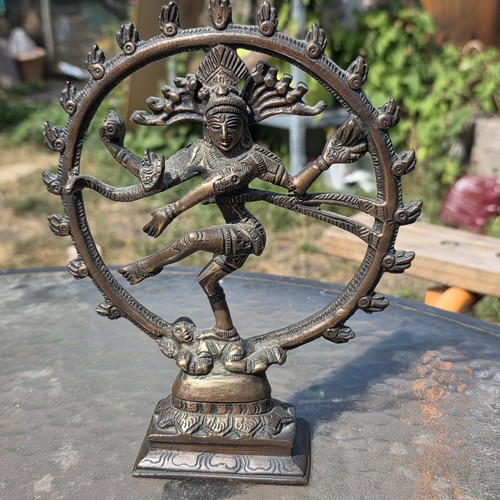 Vintage bronze effect nataraja - effect,