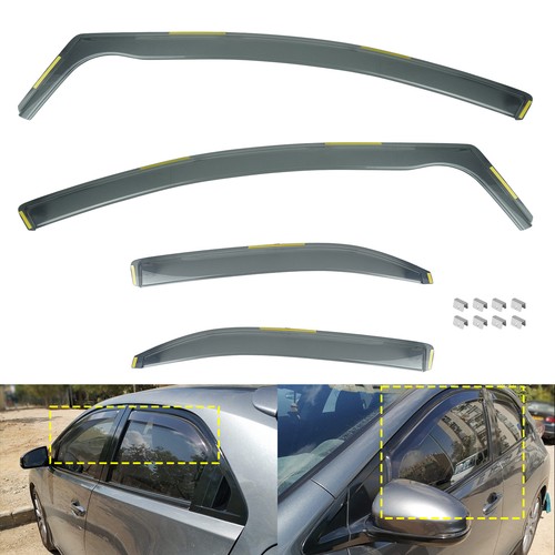 Tinted wind deflectors - tinted,