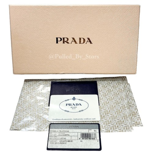Prada empty textured box - prada, +