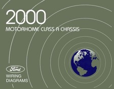2000 Ford Motorhome Class A Chassis Wiring Diagrams Schematics Drawings Color