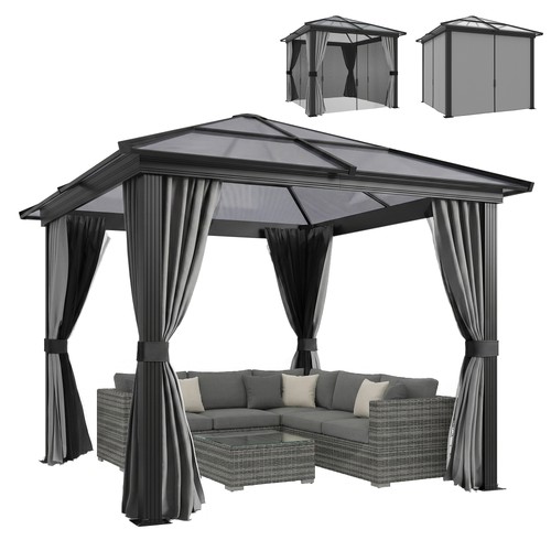 Outsunny 3x3 aluminium - 3x3(m),
