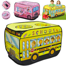 Pop up Playhouse Ice Cream Truck Tent Foldable Indoor Outdoor Playhouse Play Car