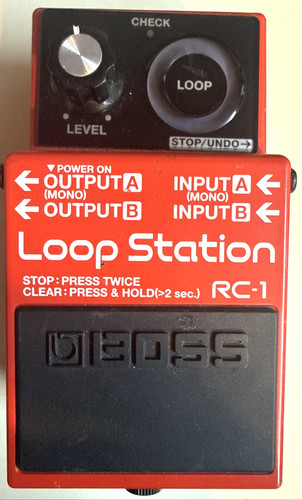 Boss loop station guitar - boss,