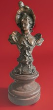Art Nouveau Spelter Figure of