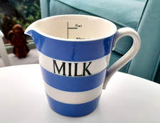 Vintage green cornishware - tg,