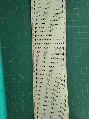 Knitting machine punch - machine,