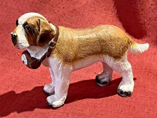 Vintage bernard dog - st,