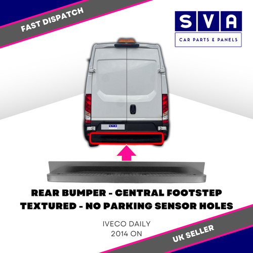 Iveco daily 2014 rear bumper - rear,