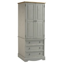 Corona Grey Combi Wardrobe