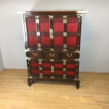 Elm Chinese Noodle Cabinet Circa 1920