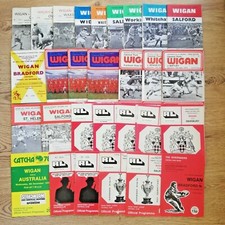 Wigan Rugby League Programmes
