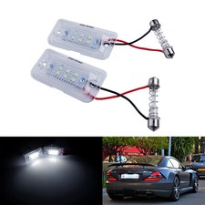 Pair White LED Licence Number