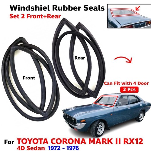 Weatherstrip rubber seal front - rubber,