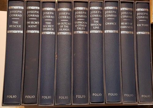 Folio society joseph conrad - folio,
