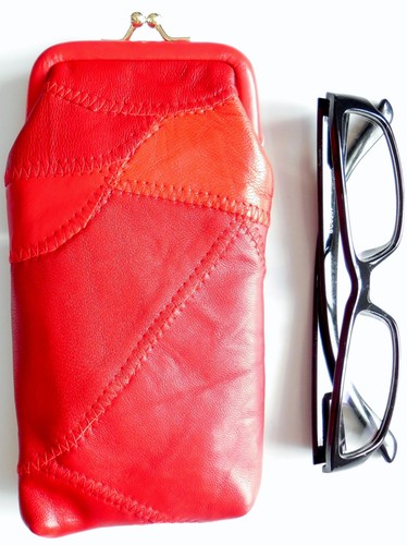 Large soft leather - soft, glasses