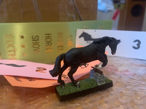 Custom painted resin - , horse