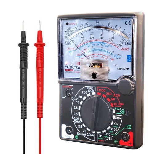 Analog multimeter ohm volt - analog,