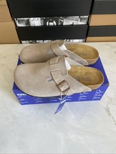 Birkenstock Boston Clogs Taupe