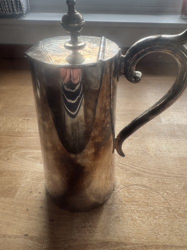 Silver plated coffee pot - plated,