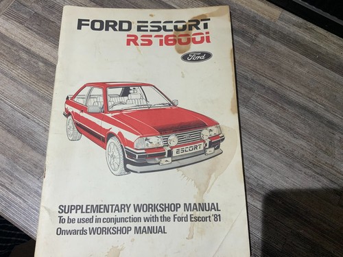 Ford escort rs1600i - escort,