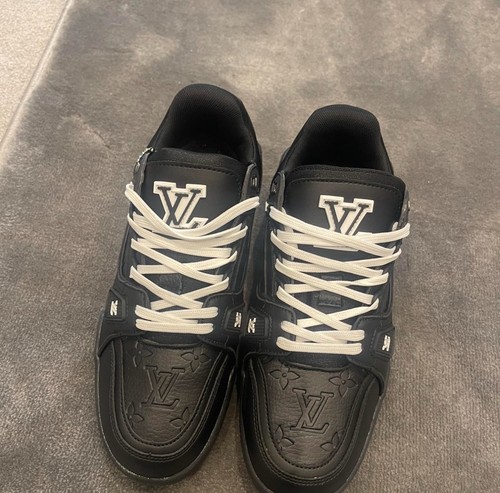 Louis vuitton trainer black - vuitton,