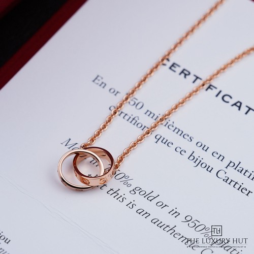 Cartier 18ct rose gold love - 18ct,
