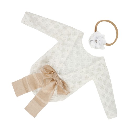 Lace baby girl romper - baby,