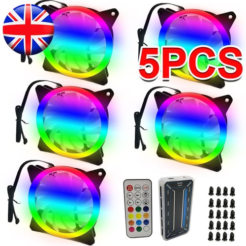 Pack desktop rgb fans - 5,