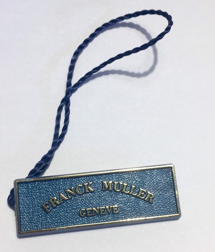 Franck muller watch tag - franck,