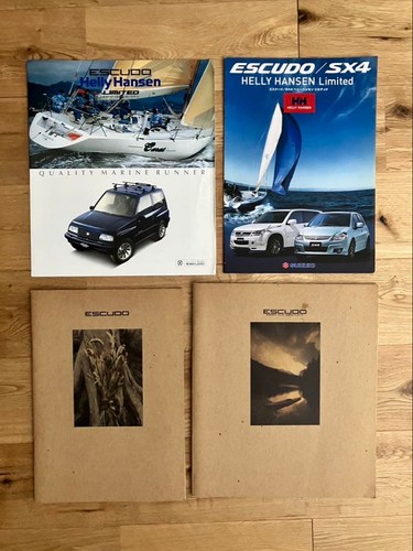 Suzuki escudo catalog set - suzuki,