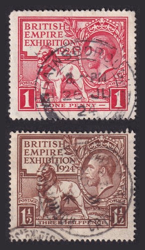 Kgv sg430 sg431 - gb, 1924