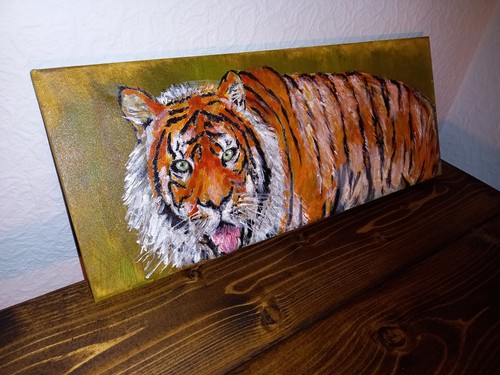 Tiger painting original - tiger,