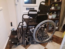 Enigma twin Brake, Lightweight Folding Self-Propelled Wheelchair, VGC