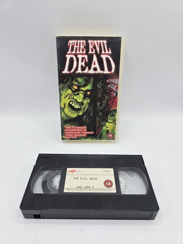 The evil dead vhs - video, tape