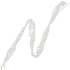 Plant Lanyard Mesh Bag Flower Pot Macrame Hangers Hanging Rope Flowerpot Holder