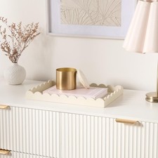 OHS Scallop Edge Tray Serving