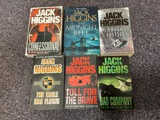 Jack Higgins x 6  Bundle Crime