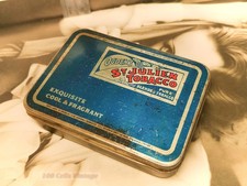 Ogdens St Julien-Blue vintage tobacco tin-B