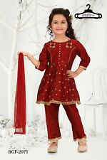 Baby Girls Indian Pakistani Salwar Kameez bollywood style Frock prom maxi 0-5yrs