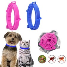 Adjustable Anti Flea and Tick Neck Collar 8 Months Protection For Dog Pet Cat