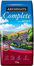 Arkwrights Complete Dry Dog Food 15kg with Beef sporting & Working Dogs