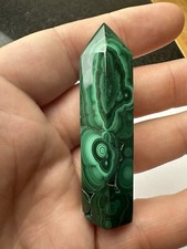 Malachite Tower Healing Crystal Wand High Grade Quality Real Genuine AAA M13