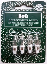 B&Q KS2 4 x Clear Spare