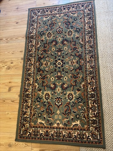 Traditional green floral - traditional,