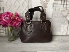 Hidesign Brown Leather Handbag