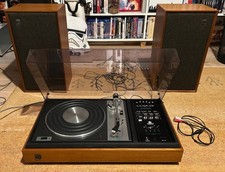 VINTAGE (1975) Dynatron CARNIVAL HFC51 with Goldring G102 record playing deck VG
