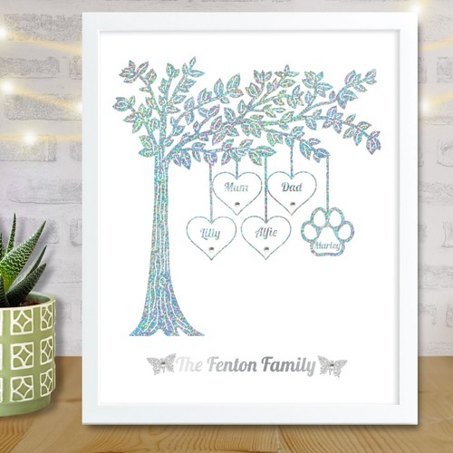 Personalised hanging family - hanging,