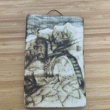 CARN POTTERY watermill plaque
