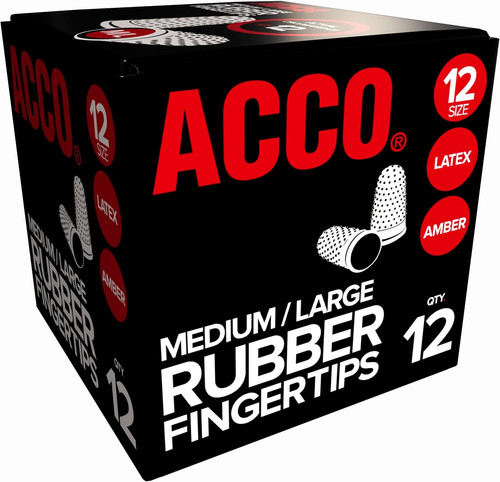 Swingline rubber finger tips - finger,