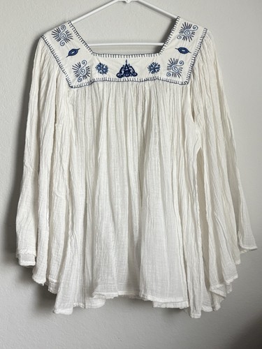 Vintage mexican cotton gauze - mexican,